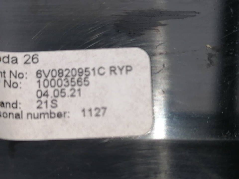 Recambio SKODA FABIA (6Y2/6Y3) ref. 6V0820951C 2