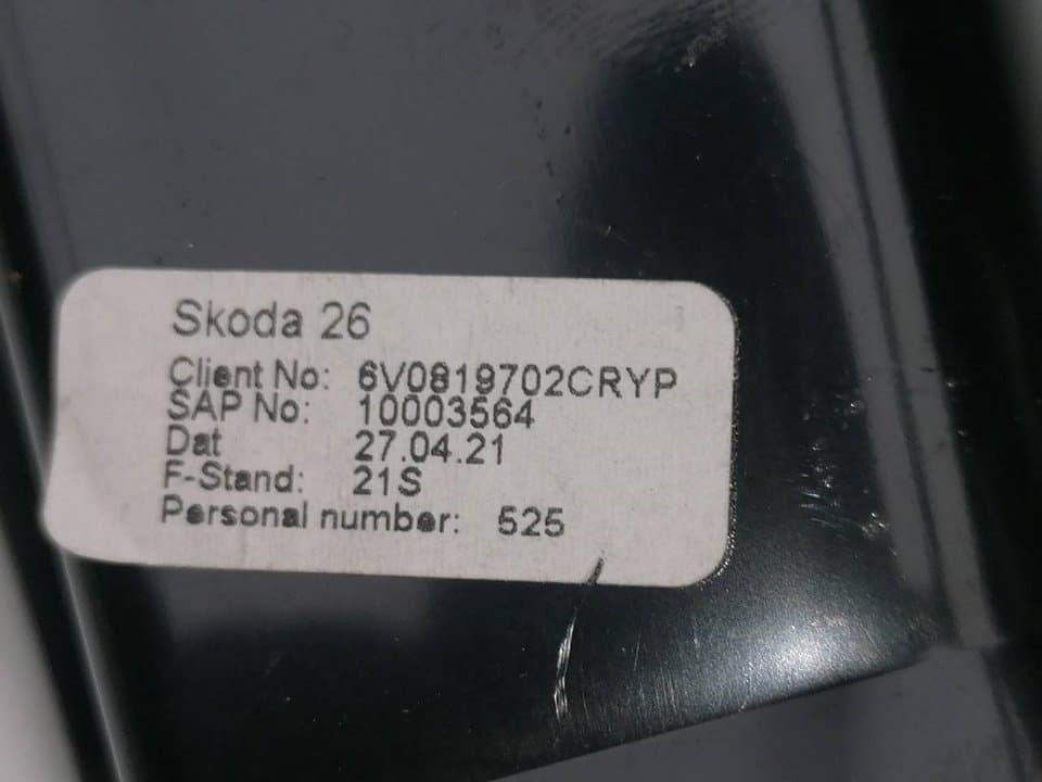 Recambio SKODA FABIA (6Y2/6Y3) ref. 6V0819702C 3