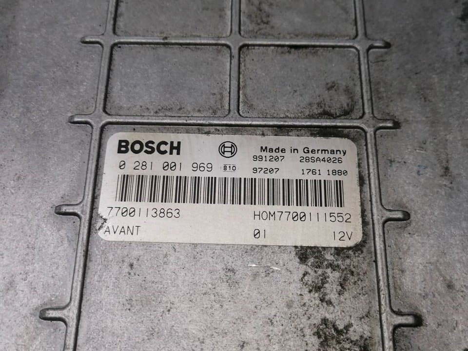 Centralita motor uce RENAULT MEGANE I COACH/COUPE (DA0) 4