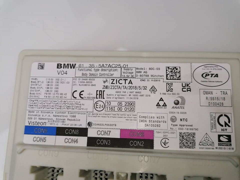 Caja reles / fusibles BMW SERIE 1 LIM 4