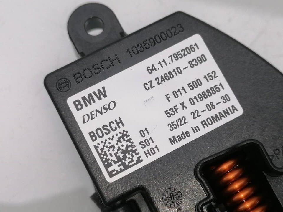 Resistencia calefaccion BMW SERIE 1 LIM 2
