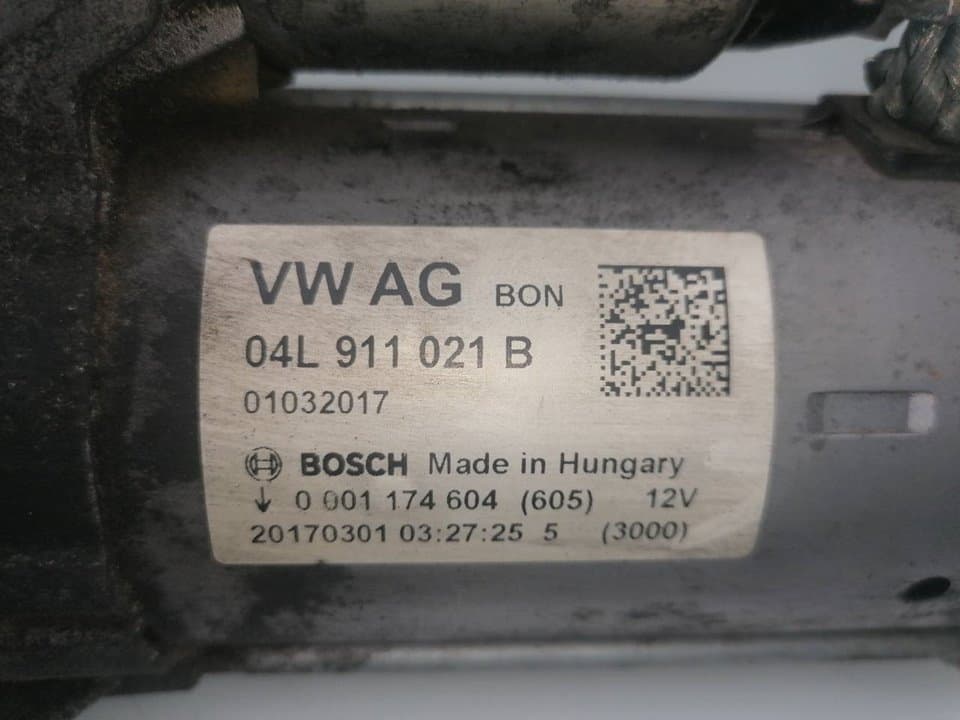Motor arranque AUDI A4 AVANT (8W5) 2