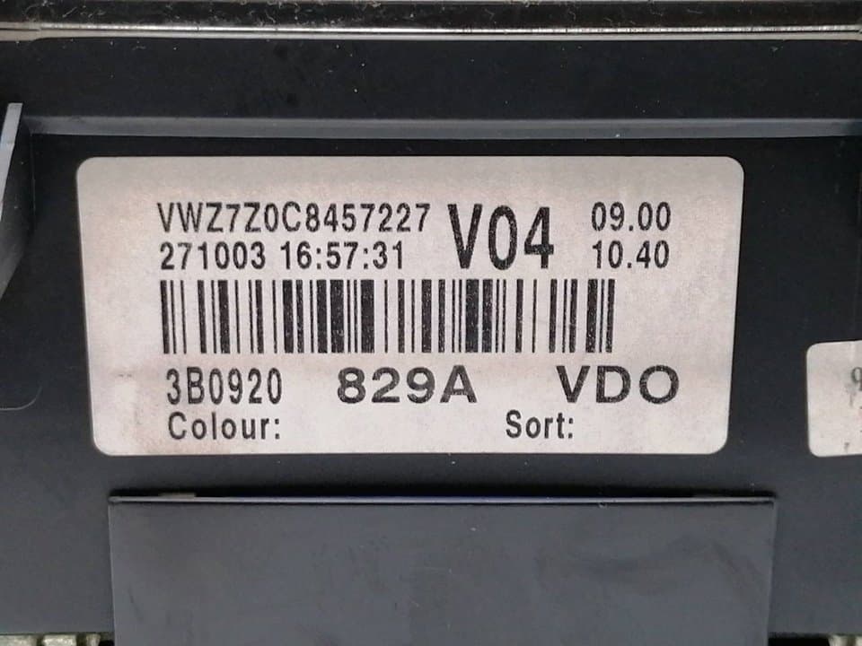 Cuadro instrumentos VOLKSWAGEN PASSAT BERLINA (3A2) 2