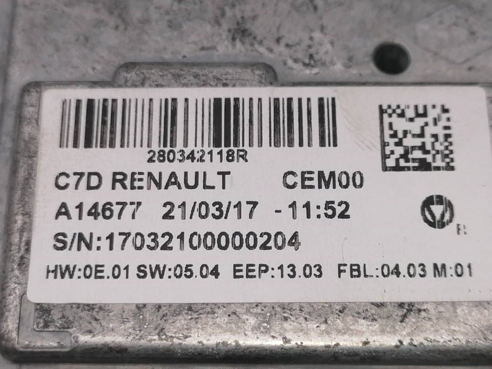 Sistema navegacion gps RENAULT KADJAR 4