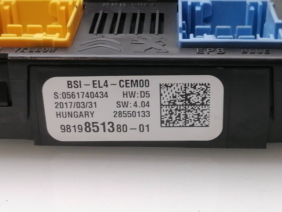 Caja reles / fusibles CITROEN C4 GRAND PICASSO 4