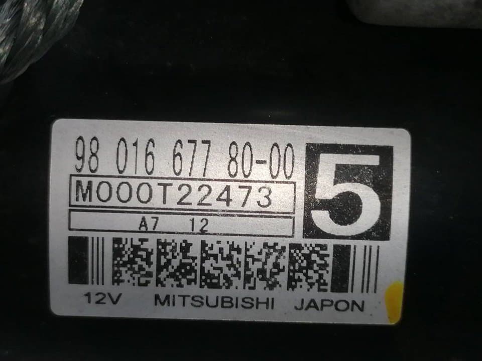 Motor arranque CITROEN C4 GRAND PICASSO 3
