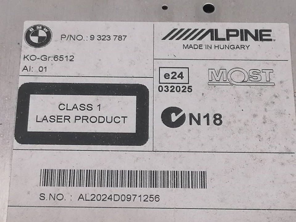 Sistema navegacion gps BMW SERIE 3 TOURING (E46) 5