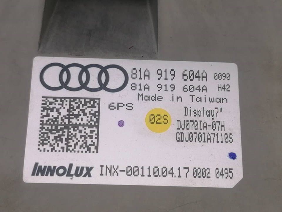 Sistema navegacion gps AUDI Q2 (GAB) 3