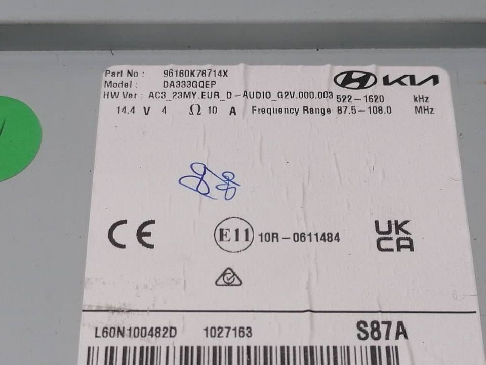 Sistema navegacion gps HYUNDAI I10 3