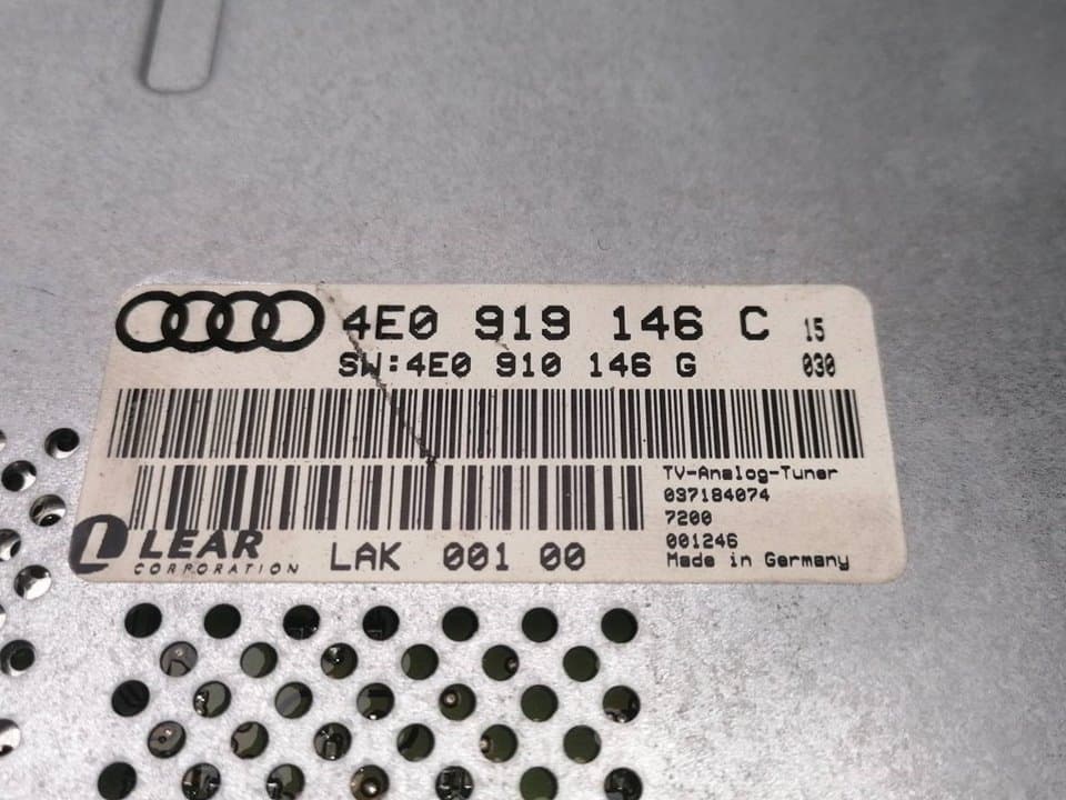 Sistema audio / radio cd AUDI A8 (4E2) 2