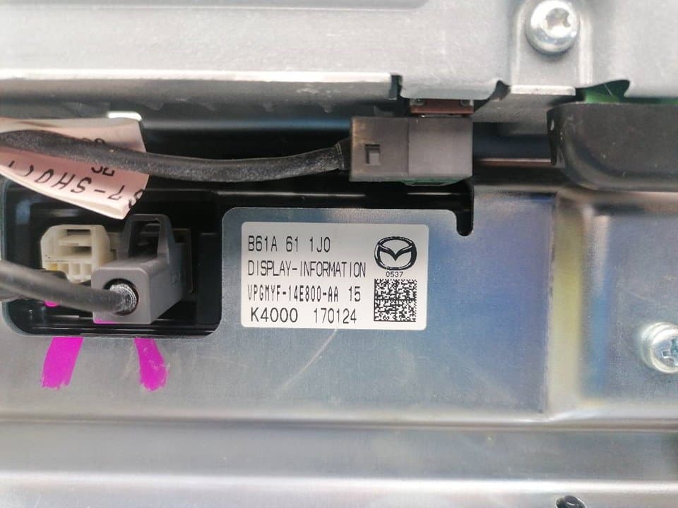Sistema navegacion gps MAZDA 3 LIM 3