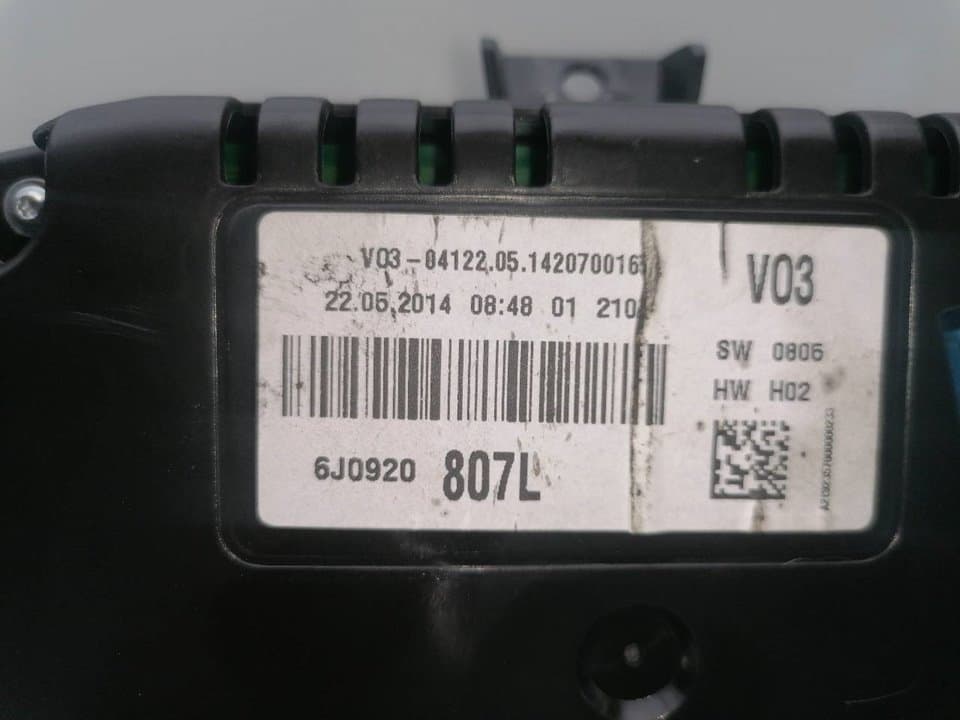 Cuadro instrumentos SEAT IBIZA (6K) 5