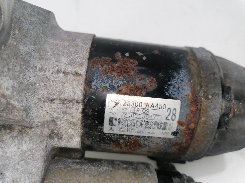 Motor arranque SUBARU LEGACY BERL./FAMILIAR B11 (BD/BG) 4