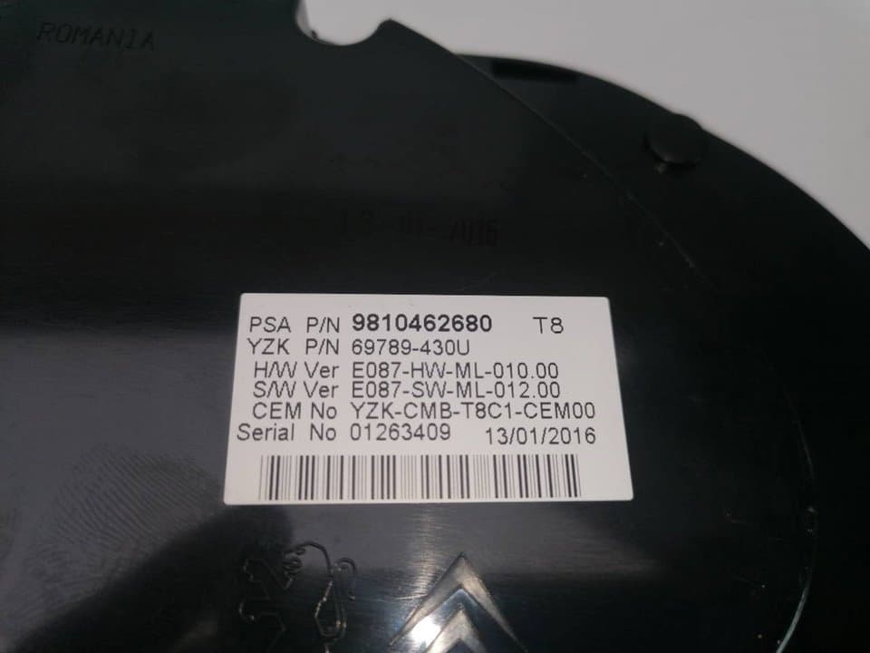 Cuadro instrumentos PEUGEOT 3008 2