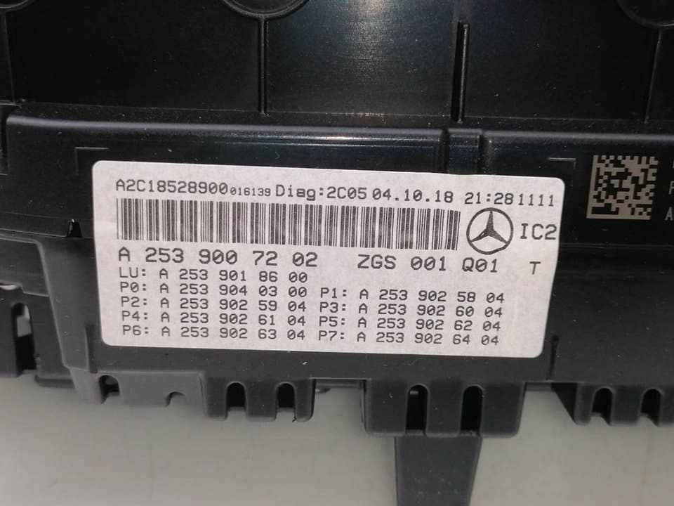 Cuadro instrumentos MERCEDES-BENZ CLASE GLC (W253) 4