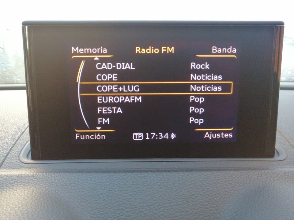 Pantalla multifuncion AUDI A3 SPORTBACK (8VA) 4
