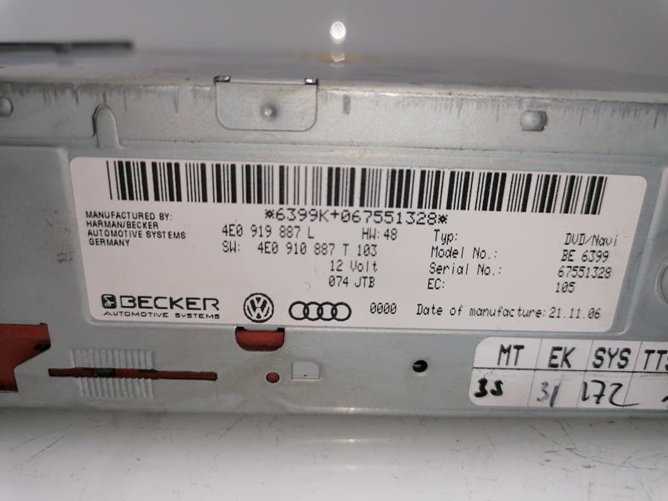 Sistema navegacion gps AUDI Q7 (4L) 3