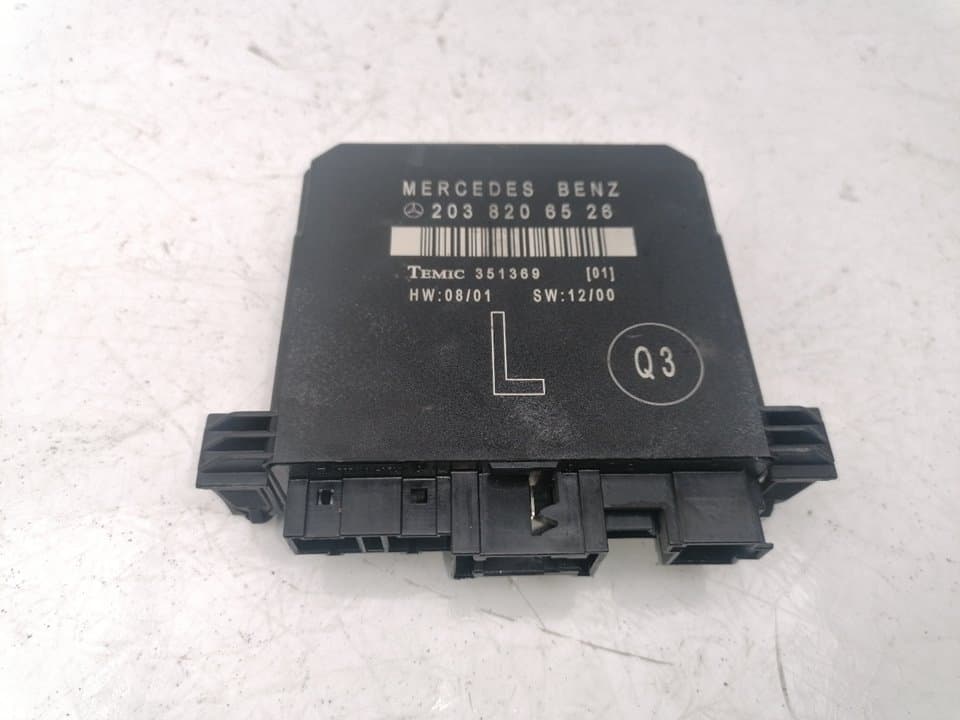 Modulo electronico MERCEDES-BENZ CLASE C (W204) BERLINA