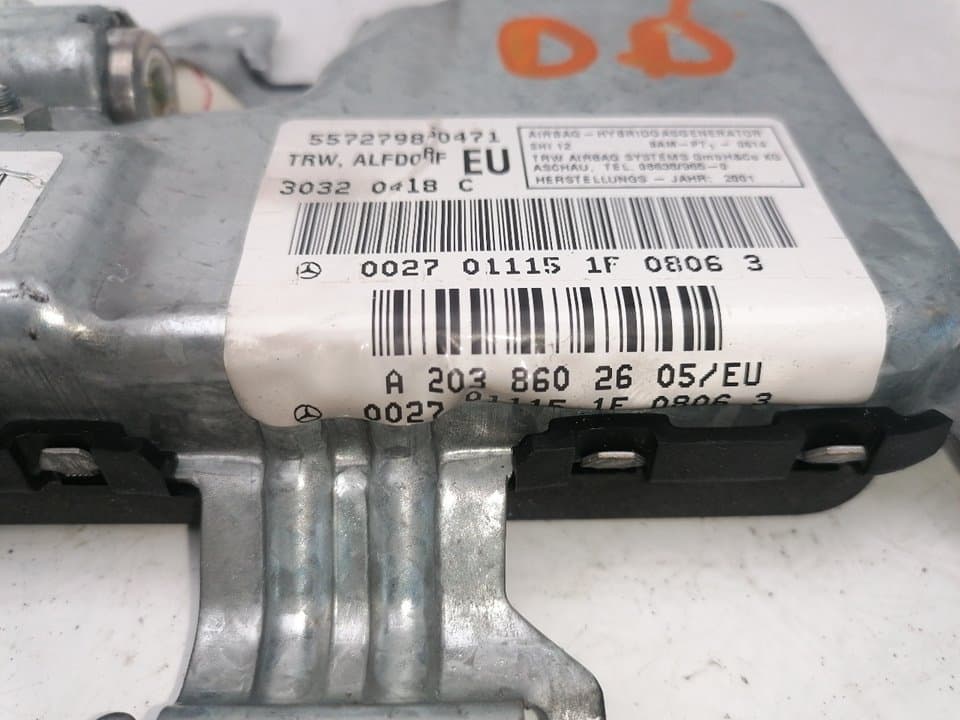 Airbag delantero derecho MERCEDES-BENZ CLASE C (W204) BERLINA 3
