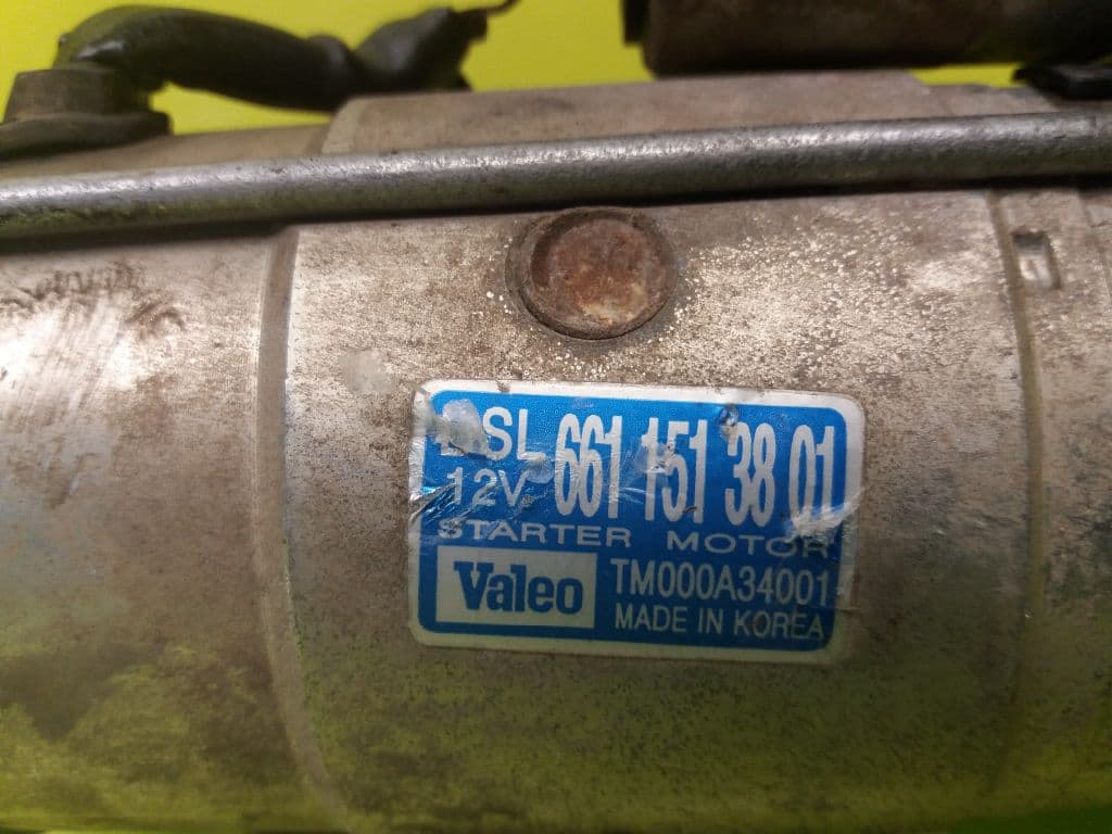 Motor arranque SSANGYONG KYRON 4