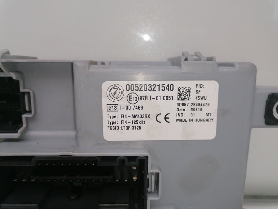Modulo electronico FIAT DOBLO 3