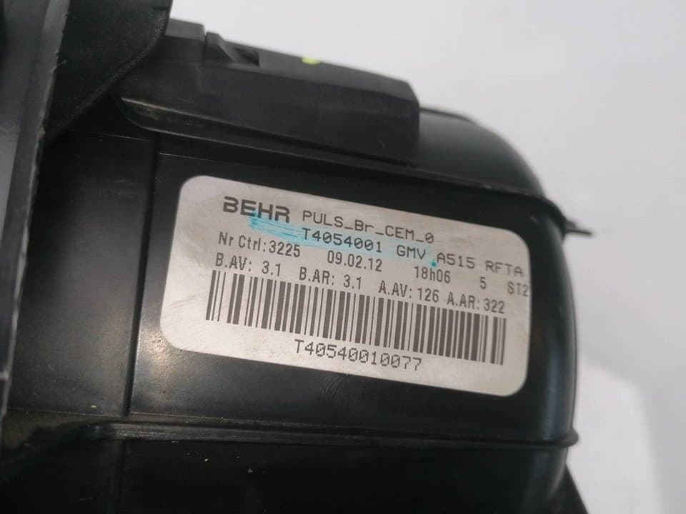 Motor calefaccion CITROEN C1 2