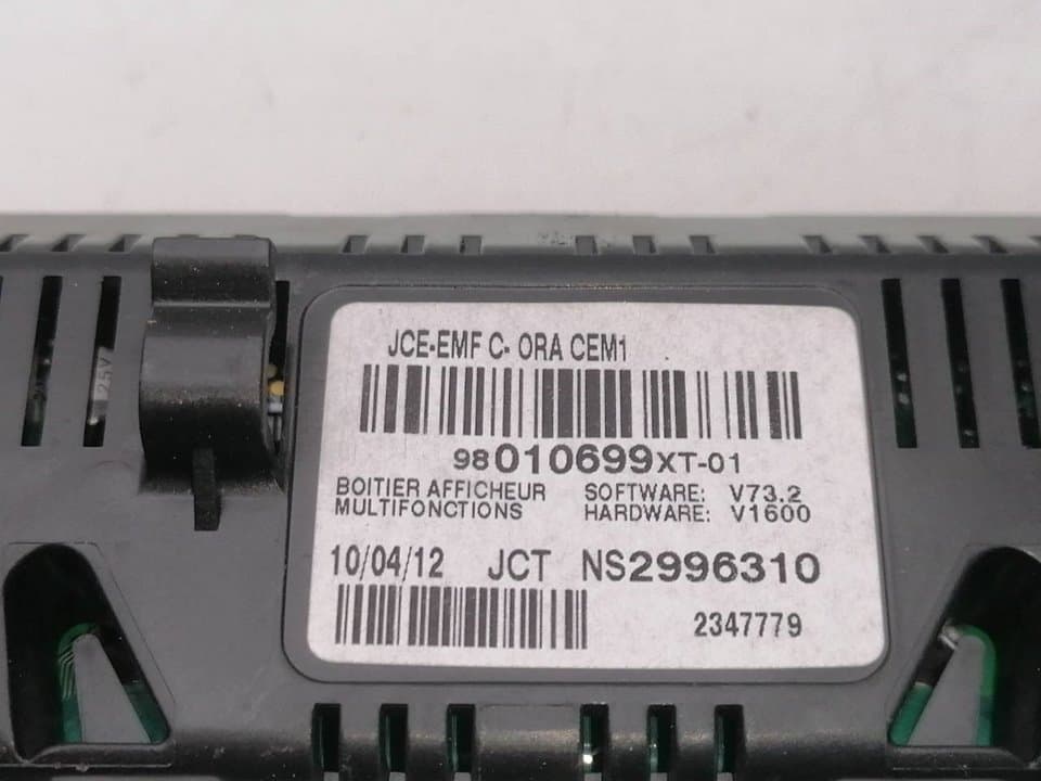 Pantalla multifuncion CITROEN C1 4