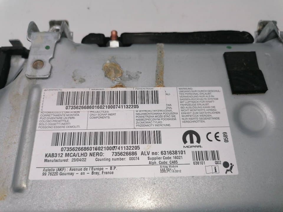 Airbag delantero izquierdo FIAT 500 X (334) 3