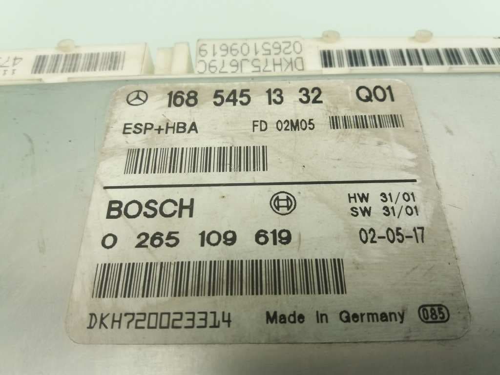 Centralita abs MERCEDES-BENZ CLASE A (W168) 4