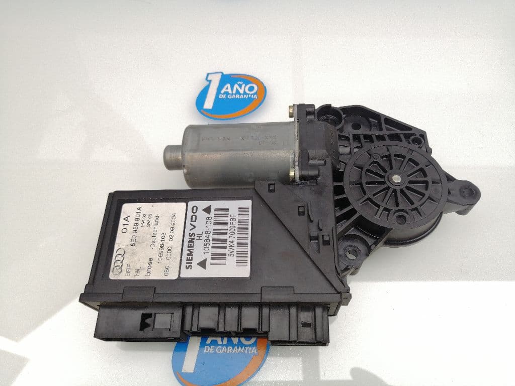 Motor elevalunas trasero izquierdo AUDI A4 BERLINA (8E)