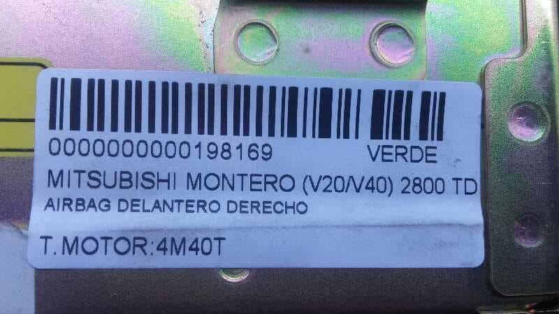 Airbag delantero derecho MITSUBISHI MONTERO (V20/V40) 4