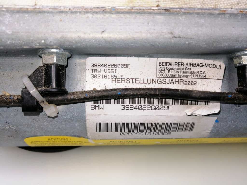 Airbag delantero derecho BMW X5 (E70) 4