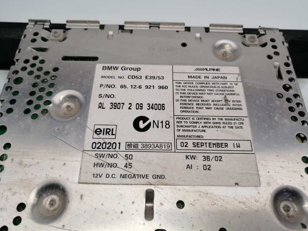 Sistema audio / radio cd BMW X5 (E70) 3