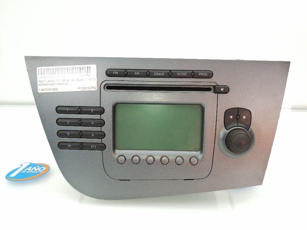 Sistema audio / radio cd SEAT LEON (1P1)