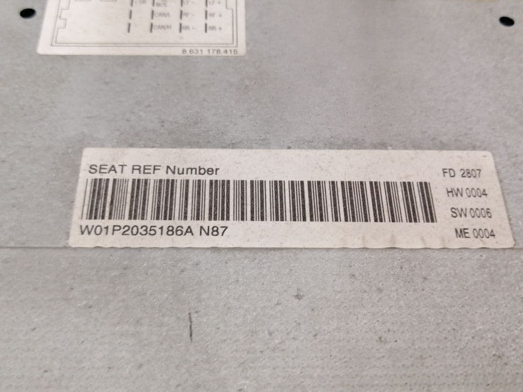Sistema audio / radio cd SEAT LEON (1P1) 4