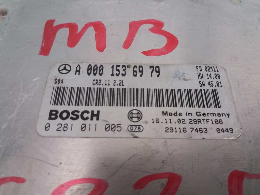 Centralita motor uce MERCEDES-BENZ CLASE C (W203) BERLINA 2