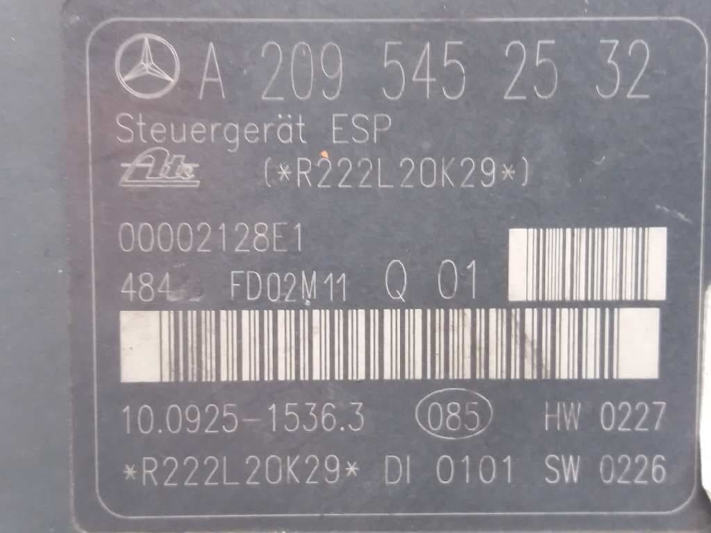 Abs MERCEDES-BENZ CLASE C (W203) BERLINA 5