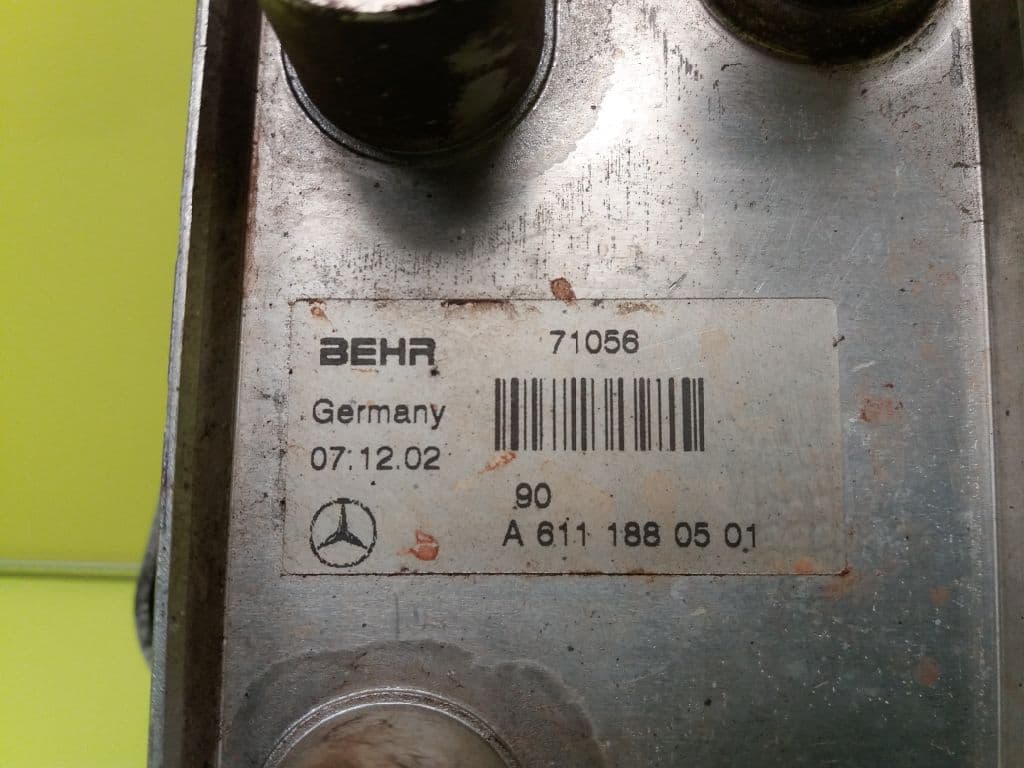 Radiador aceite MERCEDES-BENZ CLASE C (W203) BERLINA 3