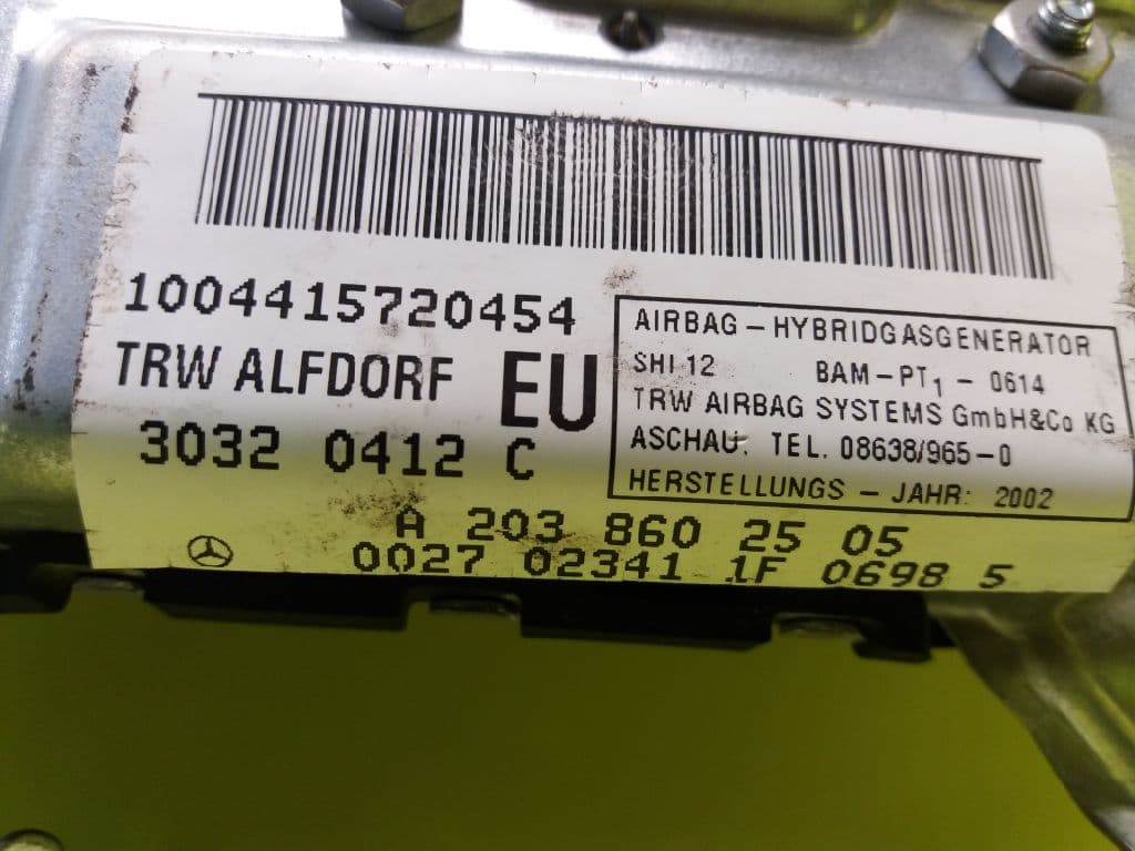 Airbag delantero izquierdo MERCEDES-BENZ CLASE C (W203) BERLINA 2