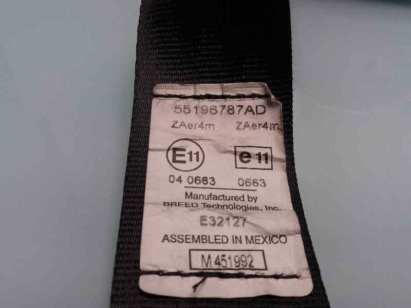 Cinturon seguridad delantero izquierdo JEEP GR.CHEROKEE (WK) 5