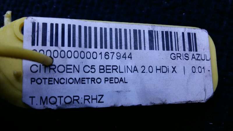Pedal acelerador CITROEN C5 BERLINA 3
