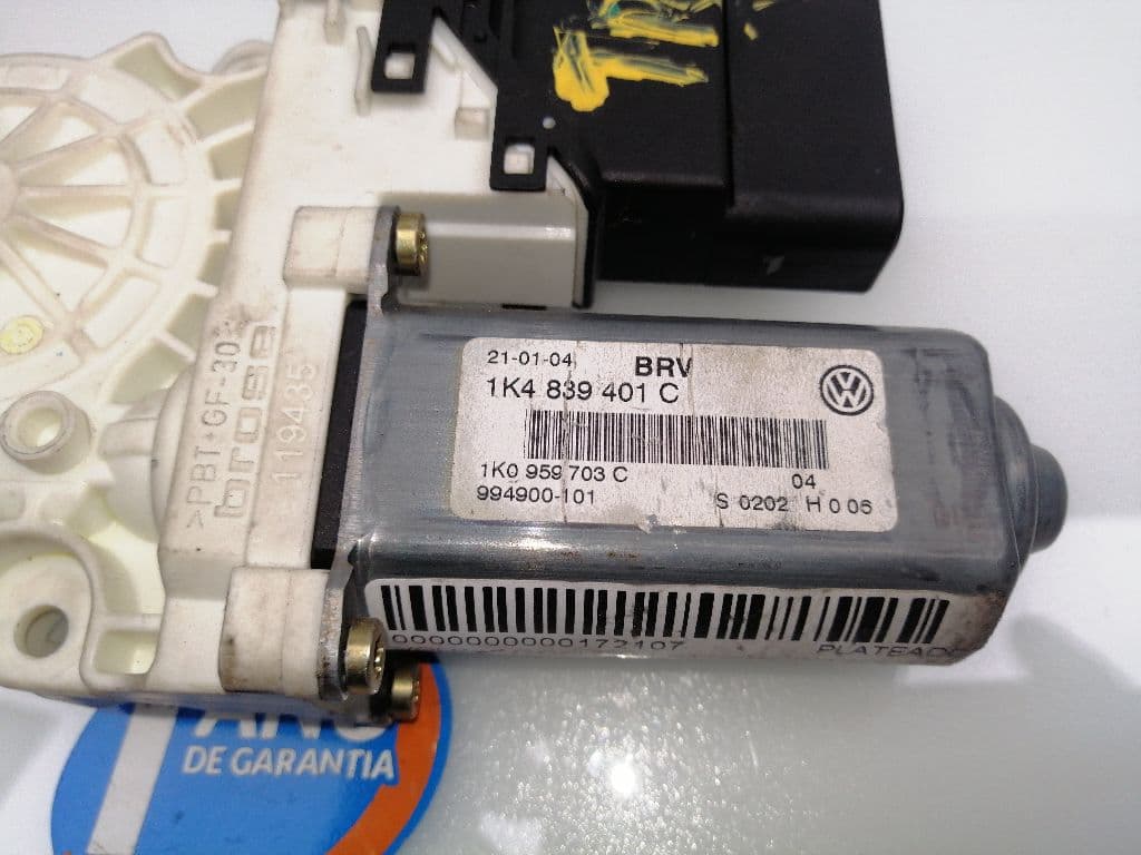 Motor elevalunas trasero izquierdo VOLKSWAGEN GOLF V BERLINA (1K1) 3