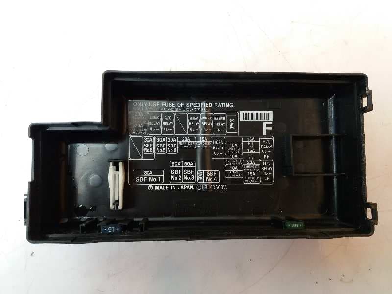 Caja reles / fusibles SUBARU IMPREZA G12 2