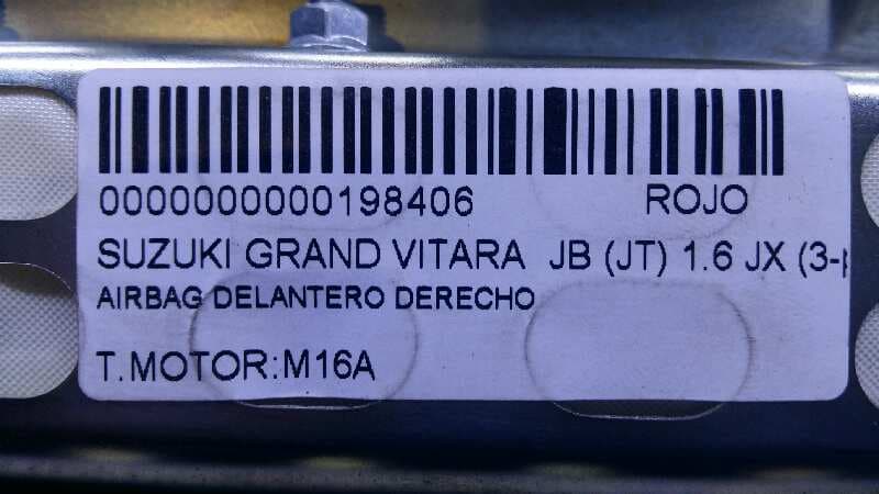 Airbag delantero derecho SUZUKI GRAND VITARA 3 PUERTAS SQ (GT) 3