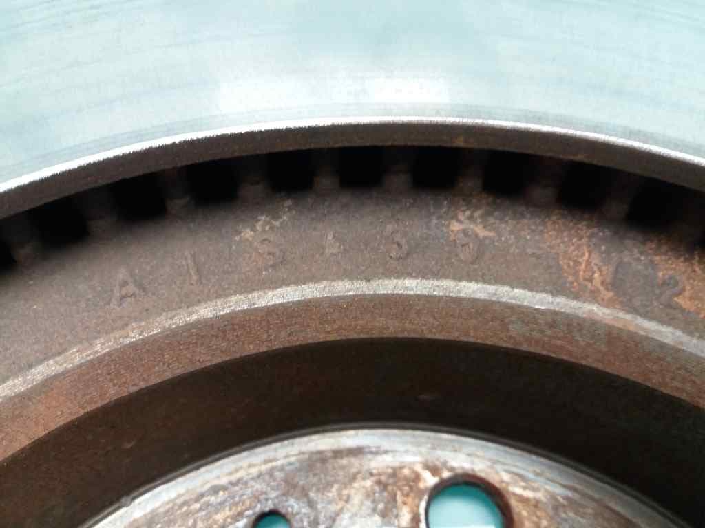 Disco freno delantero TOYOTA LAND CRUISER (J12) 2