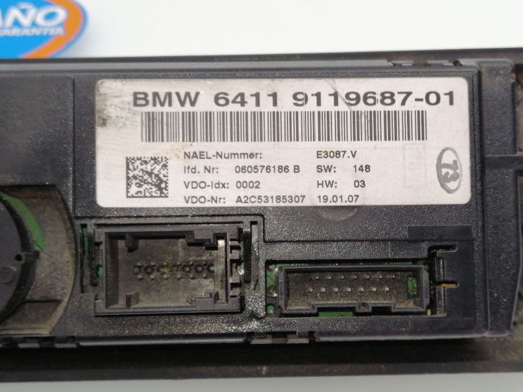 Recambio BMW SERIE 3 COUPE (E92) ref. 6411911968701 4