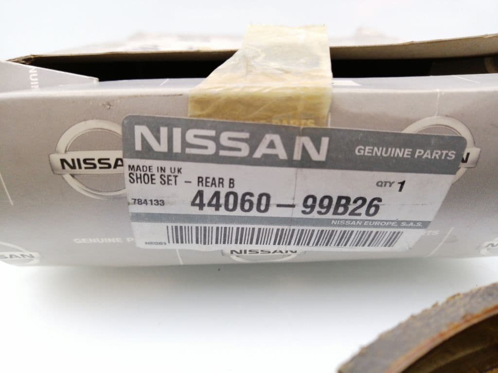 Zapatas de freno traseras NISSAN NOTE (E11, NE11) 2