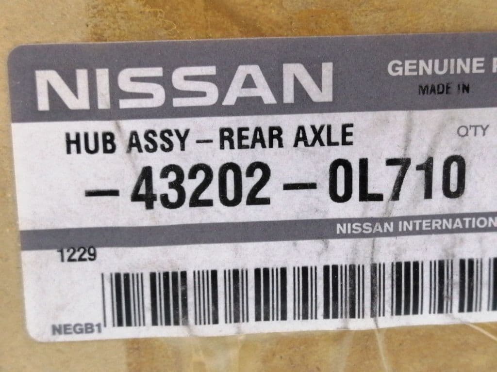 Recambio NISSAN NOTE (E11, NE11) ref. 432020L710 2
