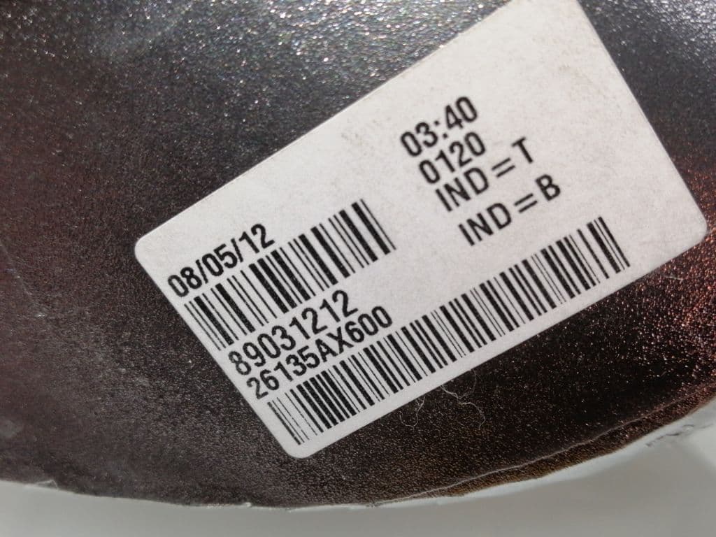 Recambio NISSAN NOTE (E11, NE11) ref. 26135AX600