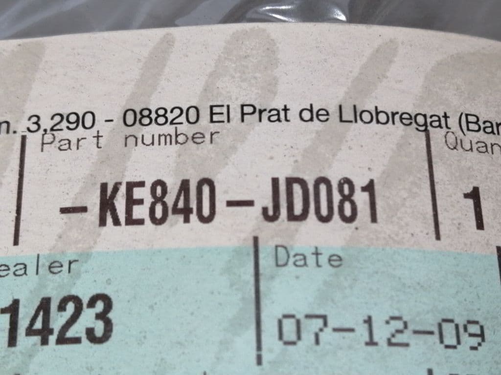 Juego tapizados / cartoneras NISSAN NOTE (E11, NE11) 2